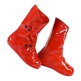 thumbnail image 4 of Cubrecalzado Mujer Impermeable Bota de Lluvia Antideslizante Funda de Zapatilla Plegable Regalos de Navidad para Niñas Chicas S Macarena Cubrezapatos impermeables, 4 of 8