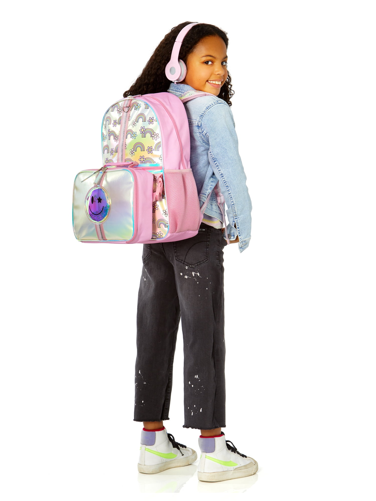 Autism Awareness Month Kids Backpack 3pcs/Set School Bag Colorful
