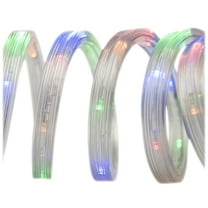 Brite Star 12 Ft LED Flat Rope Light Multicolor - Connectable for Indoor and Outdoor Decor - Perfect for Christmas Decorations, Bedroom, Party, Patio, Deck Lighting - Waterproof Outdoor Lighting