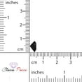 thumbnail image 4 of 2 ct 8.0x8.0mm Heart Cut VVS1 Natural Black Onyx December Birthstone, 4 of 4