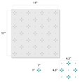 thumbnail image 2 of Plantillas Designer Stencils Petite Allover Pattern 30 x 30 cm, 2 of 5