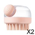 thumbnail image 1 of 2x Peine de Manual, Herramienta de Lavado Portátil de Silicona, Cepillo Depurador para Limpieza de Piscinas, Familia, Mujeres, Hombres, Mascotas, 2 piezas, 1 of 8