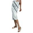 thumbnail image 5 of Qiylii Women's Heart Print Midi Skirt Bodycon Long Pencil Skirt Y2K Streetwear, 5 of 8