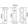 thumbnail image 3 of HOT 10 Pcs Shear Pins + Cotters for Snowblower- 738-04124 and 714-04040 Replacement Snow Throwers, 3 of 4