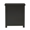 thumbnail image 6 of Weston Home Del Rey Geometric Glass Door Storage Cabinet with Adjustable Shelves, Black, 6 of 8