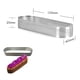 thumbnail image 4 of 30 Piezas Moldes Ovalados para Tartaleta Moldes para Tarta Perforados para Hornear Anillo de Forma Redonda de Acero Inoxidable para Tarta Mousse Pies Quiche, 4 of 5
