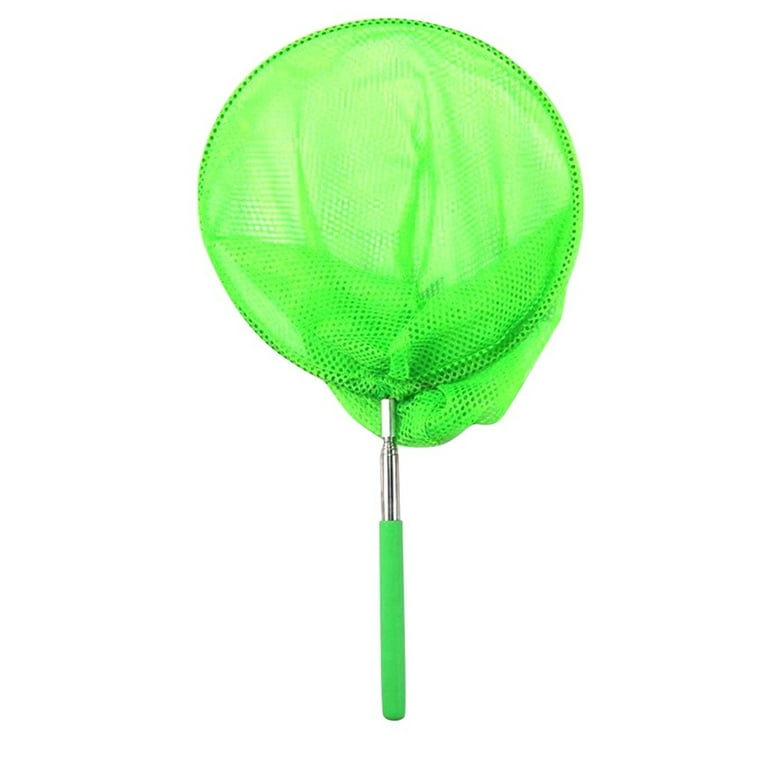 PEONAVET Cast Net Kids Extendable Fishing Butterfly Insect Net Telescopic  Handle Toy Fishing Net 20cm Christmas Gifts 