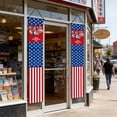 thumbnail image 4 of JeashCHAT 4th of July Decorations Banners Porch Sign Outdoor Hanging American Flag Banners Front Door Wall Decor, 71"x12", 4 of 6