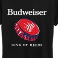 thumbnail image 3 of Budweiser - Bottle Cap Short Sleeve Graphic T-Shirt, 3 of 5