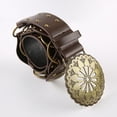 thumbnail image 4 of Tiqkatyck Belt Buckle Sales Today Clearance Fashionable Street Trend Belt with Waistband and Versatile Texture Belt for All Seasons Belts for Women Brown, 4 of 9