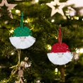 thumbnail image 4 of Juego de 6 gnomos navideños de macramé de Freebloss, 4 of 7
