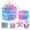B, variant on LUZBLSM Insect Lab Butter Slime DIY Kit for Kids, Large Jar Gradient Blue Green Stretchy Slime with Butterfly Snail Bee Ladybug Charms,Non-Sticky Sensory Slime Toy, Stress Relief Gift for Boys Girls