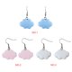 thumbnail image 4 of Guardurnaity Pendientes con forma de mujer, pendientes de aleación con gancho para la oreja de resina para niñas, joyería, regalo de cumpleaños Ropa, zapatos y accesorios Miscelánea, 4 of 6
