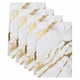 thumbnail image 2 of White Gold Modern Kitchen Towels Set of 4, Abstract Vintage Marble Geometric Absorbent Dish Towels for Kitchen, Microfiber Hand Towel, Quick Drying Tea Towel for Cleaning Decorative Dishcloths, 2 of 7