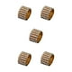 thumbnail image 1 of Minnieouse Anillo de amistad Diamantes brillantes Símbolo de vínculo eterno Compromiso único Anillo de promesa de boda dorado 5 filas Type2 NO2, 1 of 6