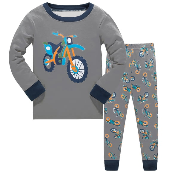 KPOPLK Boys Clothes Boy Outfits 2-Piece Long Sleeve Sweatshirt Tops and Pants Fall Winter Outfits Set 1-8 Years Size 7-8 Years,Grey