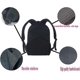 thumbnail image 3 of Mochila escolar de dinosaurio YONGSHENG gris 43,18 cm, 3 of 3