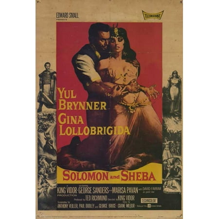 Solomon and Sheba POSTER (27x40) (1959)