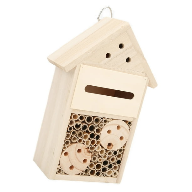 Hotel Para Insectos, Casa De Abejas De Madera A Prueba De Humedad, Fácil De Usar Para Abejas, Mariposas, Mariquitas