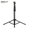 thumbnail image 1 of Kingjoy FL019 Multi-functional Photography Video Tripod Mobile Live Video Broadcasting Bracket Aluminum Alloy Material 1/4 Inch Screw Mount for Camera Smartphone Video Light Max. Load 5kg, 1 of 7