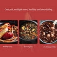 thumbnail image 2 of Clay Tea Kettle Stovetop,2.2L Retro Rustic Portable Water Boiling Pot for Farmhouse Kitchen Camping, 2 of 6