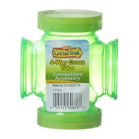 UPC: 0045125606768 | Kaytee Crittertrail Fun-Nel Tube – 4 Way