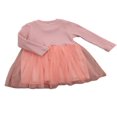 thumbnail image 3 of Nouveau-né Bébé Filles Robe Fleur à Manches Longues une Ligne Robes en Tulle, 3 of 3