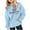 #0018-Light Blue, variant on Favoffer Kids’ Boys & Girls Loose Hooded Sweatshirt Long-Sleeve Pocket Top Letter Graphic Print Hoodies for Toddler Daily Wear Sport Weekend 2-13Y