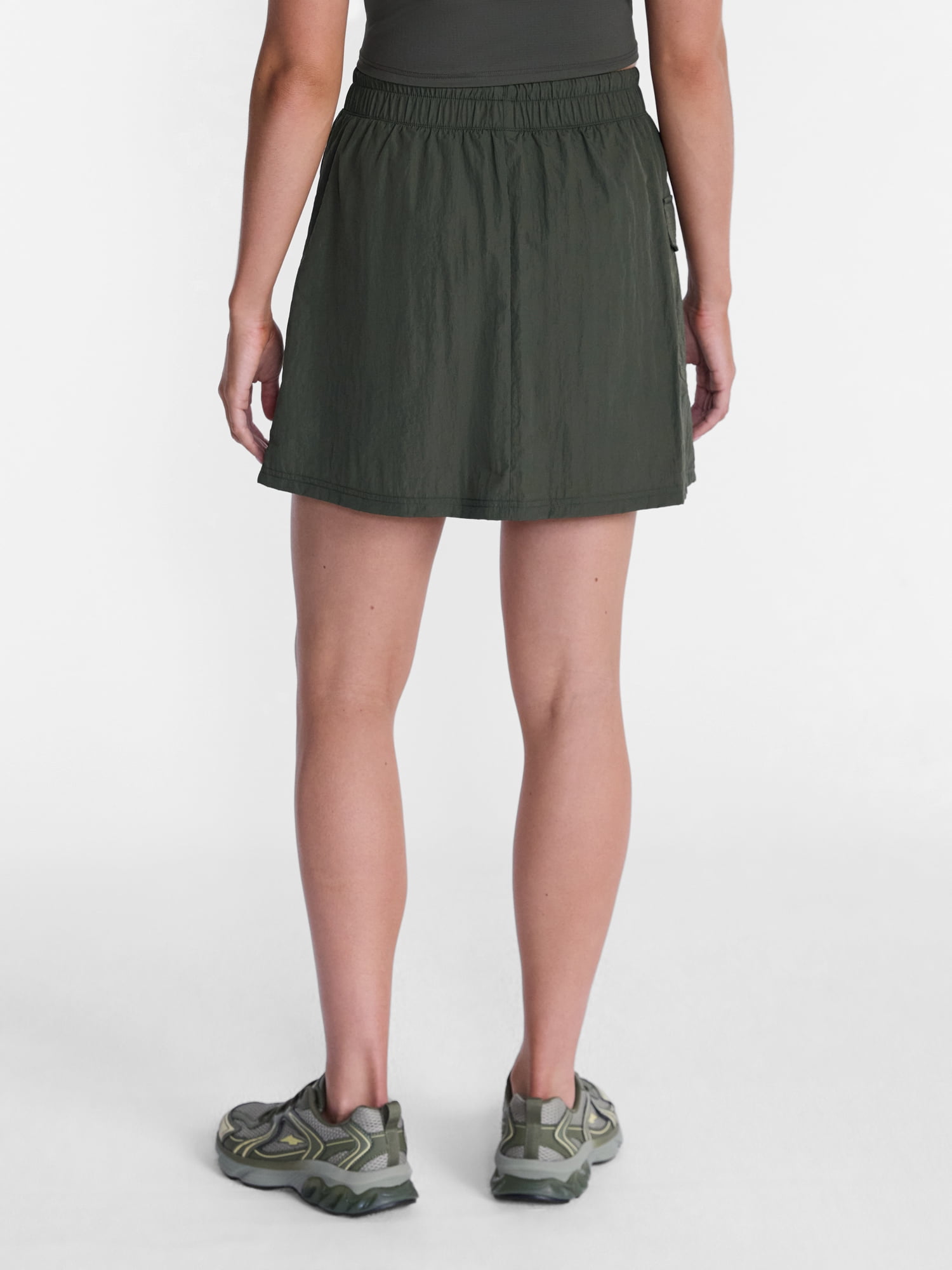 Avia Women's Cargo Ripstop Wrap Skort, Sizes XS-XXXL