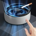 thumbnail image 4 of Qholemyo Mini Air Purifiers Usb Rechargeable Multifunctional Sootless Ashtray For Cigarettes Indoor Outdoor Home Office Car Use, 4 of 9