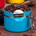 thumbnail image 4 of Recipiente hermético para café de acero inoxidable Coffee Vault Azul, 4 of 9