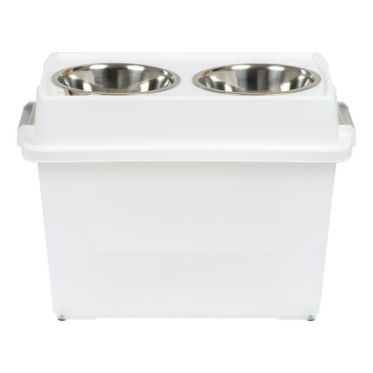 Dog Food Storage Bucket Large Capacity Pet Feeder Storage Food