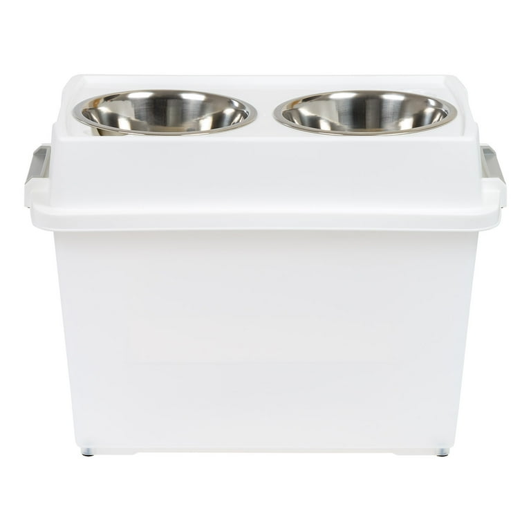 Dog Food Storage Bucket Large Capacity Pet Feeder Storage Food