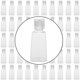 thumbnail image 1 of MANCHAP Paquete de 100 botellas vac&iacute;as de pl&aacute;stico transparentes de 30 ml, con tapa abatible, ideales para uso dom&eacute;stico, champ&uacute;, acondicionador, viajes y a, 1 of 8