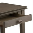 thumbnail image 4 of Allora Wood 46" Transitional Console Sofa Table in Farmhouse Gray, 4 of 6