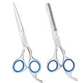 thumbnail image 1 of Cribun Hair Cutting Scissors Thinning Teeth Shears Set Professional Barber Hairdressing Texturizing Salon Razor Edge Scissor Japanese Stainless Steel, 1 of 7