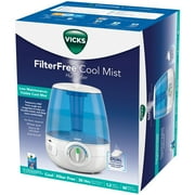 Vicks Filter-Free Cool Mist Humidifier, V4600, White