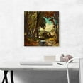 thumbnail image 2 of ARTCANVAS Romantic Landscape Canvas Art Print by Carl Spitzweg - Size: 18" x 18" (0.75" Deep), 2 of 9