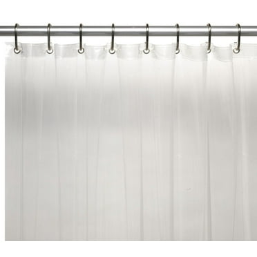 Slipx Solutions 82 In X 74 Extra Wide Peva Shower Liner Com Extra Wide Peva Shower Liner, 82 Inch Wide Shower Curtain