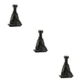 thumbnail image 2 of relayinert Gear Knob Leather Car Gear Lever Automobile Repair Accessory Replacement for 307/206/406 3Set, 2 of 6
