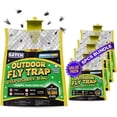 thumbnail image 2 of 1 Pack Outdoor Disposable Hanging Fly Trap with Natural Pre-Bait, Catches Flies Everywhere Anywhere – Stables Ranches Cottages and More, Dissolvable Bait Pack with 10g Lure, 2 of 5
