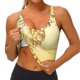 thumbnail image 3 of Balery Bunch of Grapes Sujetadores deportivos con espalda cruzada para mujer, acolchados, sin costuras, de alto impacto, ideales para yoga, gimnasio, entrenamiento y fitness.-, 3 of 8