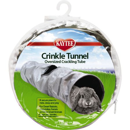Kaytee Crinkle Tunnel [Small Pet, Cage Accessories] 1 count