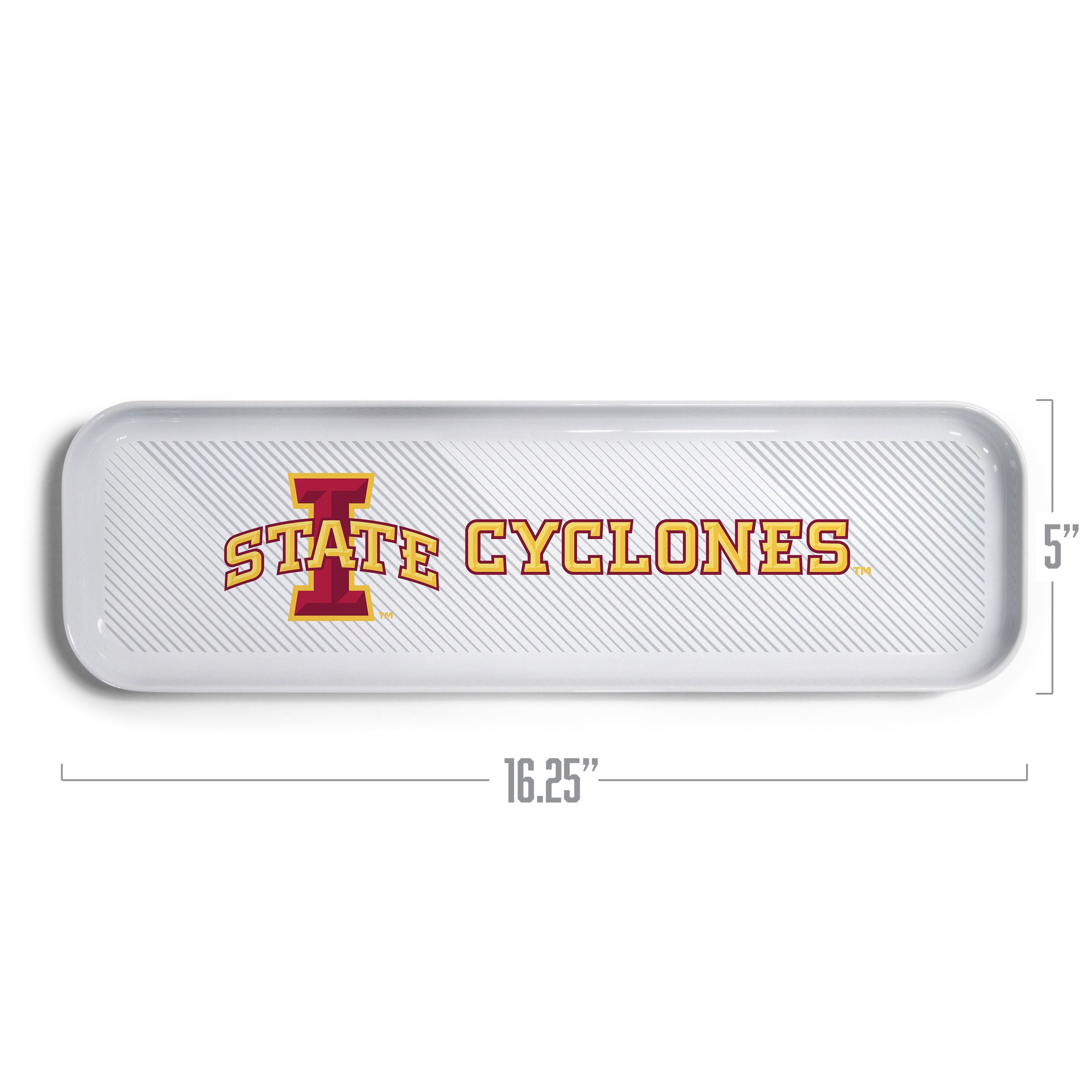 YouTheFan NCAA Iowa State Cyclones Small Snack Platter