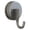 gunmetal, variant on Wreath Hanger for Front Door, Upgraded Suction Cup Reef Hook for Glass Window/Over Door, Christmas/Thanksgiving/Halloween/July 4th/Easter/Valentine/Spring/Summer/Fall (White, 2-Pack)