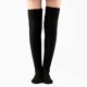 thumbnail image 1 of Medias de punto para mujer y niña, calcetines por encima de la rodilla, calcetines de invierno, calentadores de piernas, 1 of 2