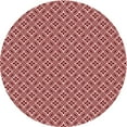 thumbnail image 1 of Ahgly Company Indoor Round Patterned Pastel Pink Area Rugs, 7' Round, 1 of 6