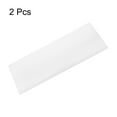 thumbnail image 3 of 2Pcs UHMW Sheet Ultra High Molecular Weight Polyethylene Sheet, 1/2" Thick Hard HDPE Plastic Board 12" x 6" White, 3 of 7
