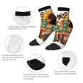 thumbnail image 5 of Naloa Happy Fall Y'All Ankle Socks for Women Non Slip Socks No Show Socks Classic Low Cut Casual Socks Casual Socks, 5 of 7
