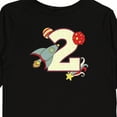 thumbnail image 4 of Inktastic 2nd Birthday Outer Space Theme Boys or Girls Long Sleeve Toddler T-Shirt, 4 of 5
